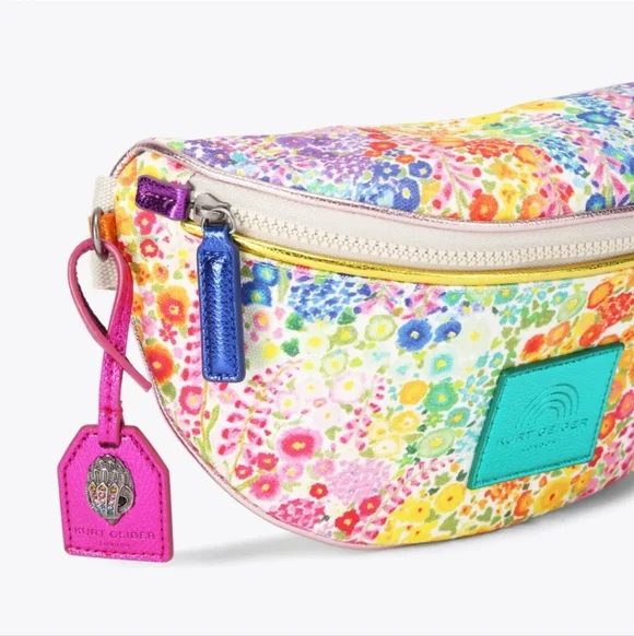 Kurt Geiger Limited Edition Floral Couture Southbank Belt Bag w/Dustbag, NWT - Picture 4 of 4